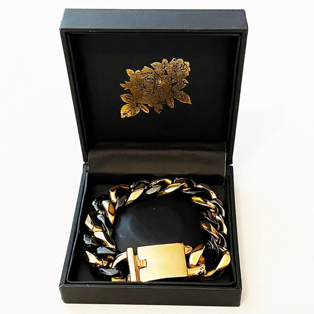 Saint Morta Cuban Link 19MM Bracelet